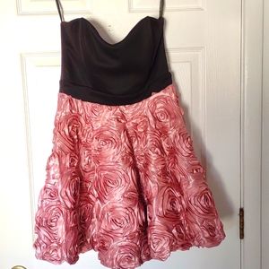Mocca brand, Large, pink and black party dress